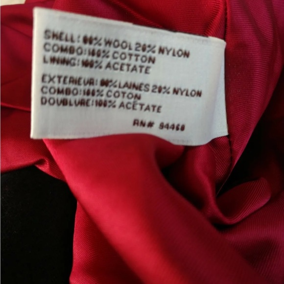 LAUNDRY by Design Red Holiday Christmas Wool Coat NWT $500 - Picture 6 of 7